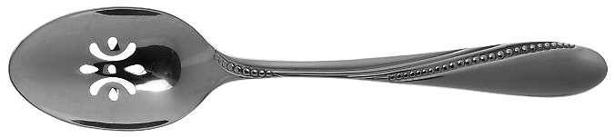 Satin Normandy (Stainless) Pierced Tablespoon (Serving Spoon)