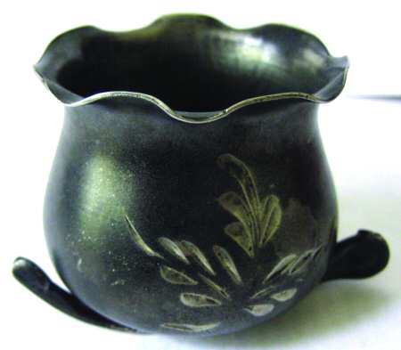 346 (Silverplate, Hollowware) Silverplate Toothpick Holder