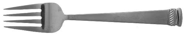 Dorset (Stainless) Medium Solid Cold Meat Serving Fork