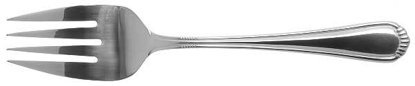 Seaward (Stainless) Medium Solid Cold Meat Serving Fork