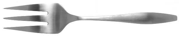 Jasmine (Stainless) Medium Solid Cold Meat Serving Fork