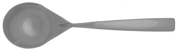 Stilletto (Stainless-All Glossy) Round Bowl Soup Spoon (Bouillon)