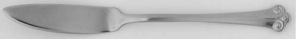 Milan (Stainless) Flat Handle Master Butter Knife