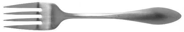 Morrison (Stainless) Medium Solid Cold Meat Serving Fork