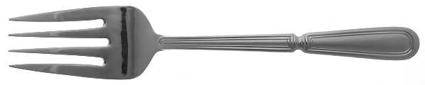 Pallatian (Stainless) Medium Solid Cold Meat Serving Fork