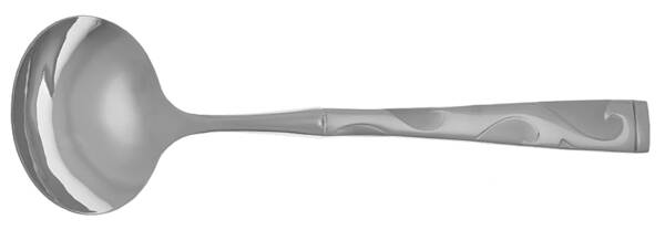 Tuscany (Stainless) Gravy Ladle with No Spout Stainless Bowl HC