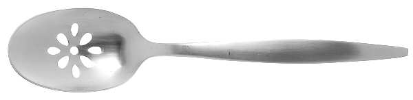 Satin Teresa (Stainless) Pierced Tablespoon (Serving Spoon)
