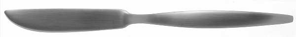 Satin Teresa (Stainless) Flat Handle Master Butter Knife
