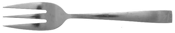 Calent (Stainless) Medium Solid Cold Meat Serving Fork
