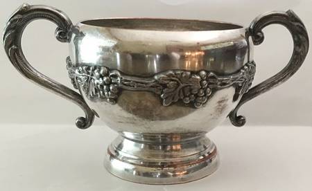 Old English Reproduction (Silverplate, Hollowware) Sugar Bowl No Lid