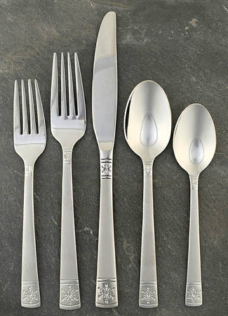 Winter Frost (Stainless) 5 Piece Place Setting
