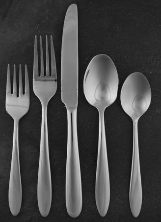 Luann (Stainless) 5 Piece Place Setting