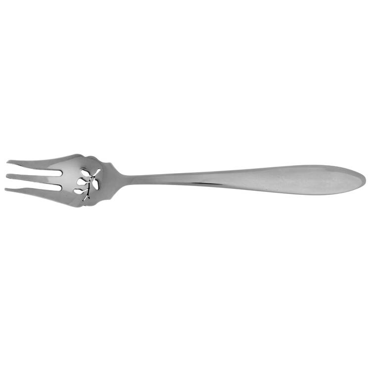 Luann (Stainless) Pickle Fork Pierced with Short Handle HC