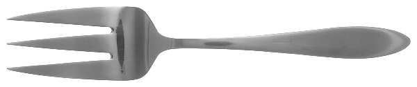 Luann (Stainless) Medium Solid Cold Meat Serving Fork