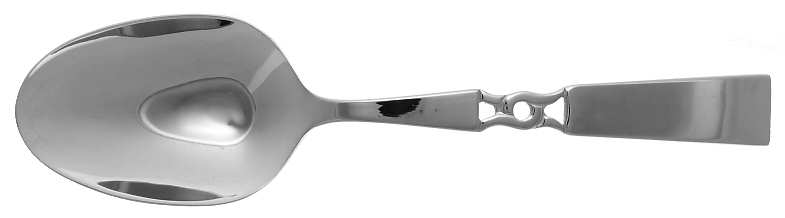 Embrace (Stainless) Solid Smooth Casserole Spoon