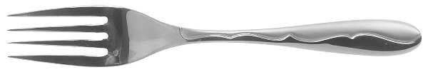Inspire (Stainless) Medium Solid Cold Meat Serving Fork