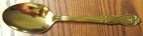 Golden Homestead (Gold Electroplate) Teaspoon
