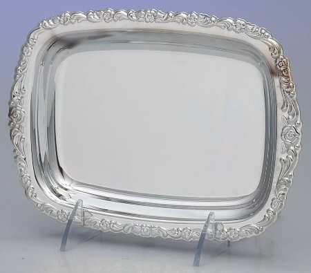 Silverplate Hollowware Silverplate Cranberry Dish