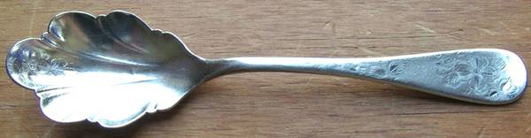Rockford Nine (Silverplate) Sugar Shell Spoon