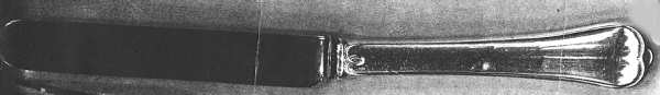 Marsan (Sterling) Old French Hollow Knife