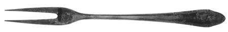 OKA10 (Silverplate) Small 2-Tine Cold Meat Serving Fork
