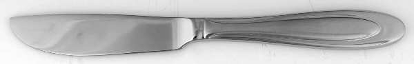 Aurora (Stainless) Master Butter Spreader, Solid Piece