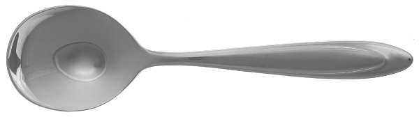 Aurora (Stainless) Round Bowl Soup Spoon (Cream Soup)