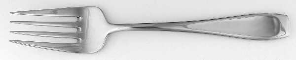 Lagen (Stainless) Medium Solid Cold Meat Serving Fork
