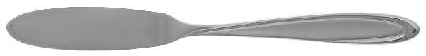 Velour (Stainless) Flat Handle Master Butter Knife
