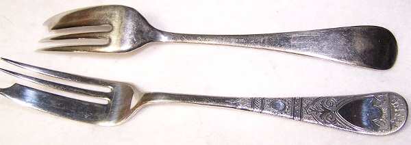 Niagara Falls Seven (Nickel Silve Individual Pie Fork