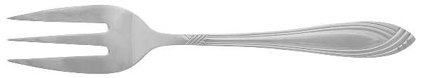 Windward (Stainless) Small Solid Cold Meat Serving Fork