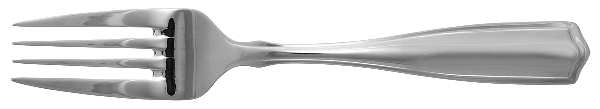 Carolina (Stainless) Medium Solid Cold Meat Serving Fork