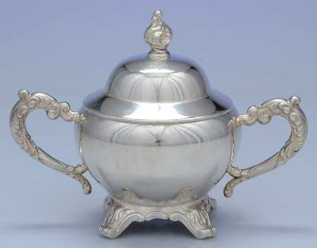 2378 (Silverplate, Hollowware) Sugar Bowl & Lid