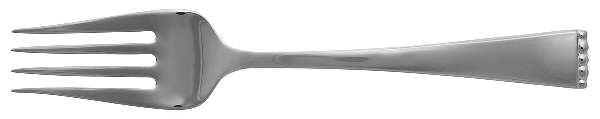 Classic Pearl (Stainless) Medium Solid Cold Meat Serving Fork