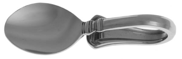 Apollonia (Stainless) Baby Spoon with Curved Handle HC