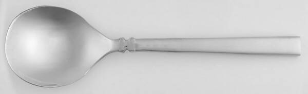 Shaker (Stainless) Round Bowl Soup Spoon (Bouillon)