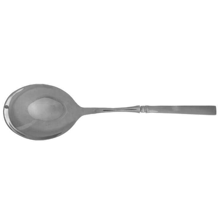 Shaker (Stainless) Casserole Spoon with Smooth Stainless Bowl HC