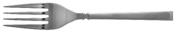 Shaker (Stainless) Solid Serving Fork