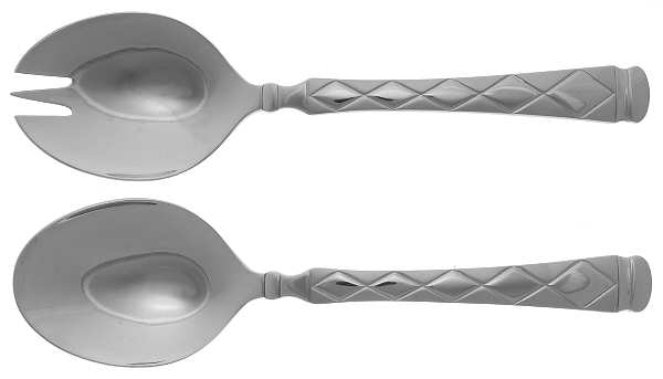 Diamant Frost (Stainless) (2 Pc) Solid Salad Set