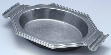 Pewtarex Pewter Hollowware 11" Oval Bowl