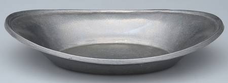 Pewtarex Pewter Hollowware 8" Oval Bowl