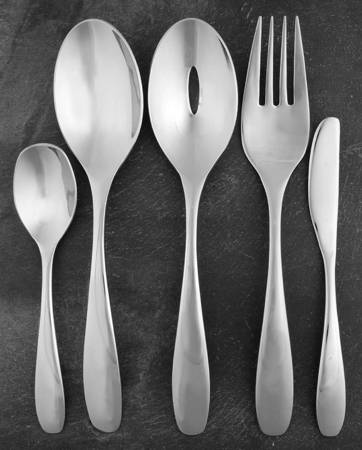 Stafford-Mirror (Stainless) 5 Piece Hostess Set
