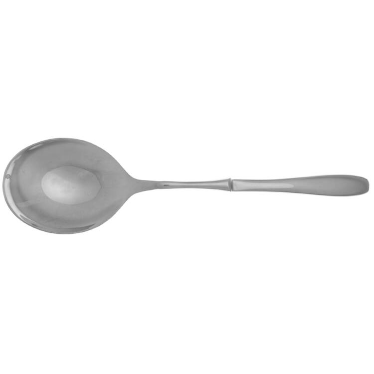 Stafford-Mirror (Stainless) Casserole Spoon with Smooth Stainless Bowl HC