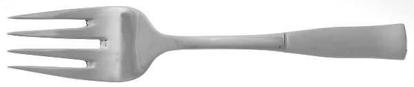Du Parc (Stainless) Medium Solid Cold Meat Serving Fork