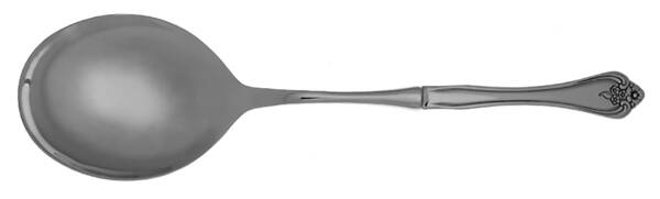 Boutonniere (Stainless) Casserole Spoon with Smooth Stainless Bowl HC