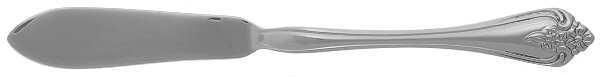 Boutonniere (Stainless) Flat Handle Master Butter Knife