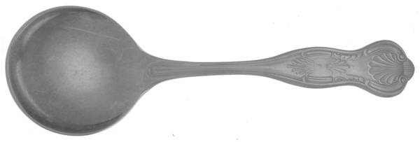 Kings (Stainless) Round Bowl Soup Spoon (Cream Soup)