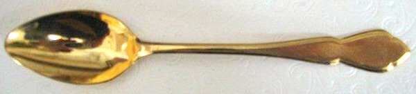 Golden Shoreham (Gold Electroplate) Teaspoon