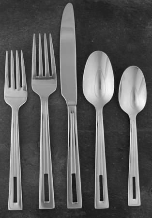 Circuit (Stainless) 5 Piece Place Setting