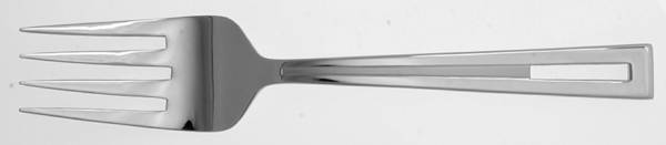 Circuit (Stainless) Medium Solid Cold Meat Serving Fork